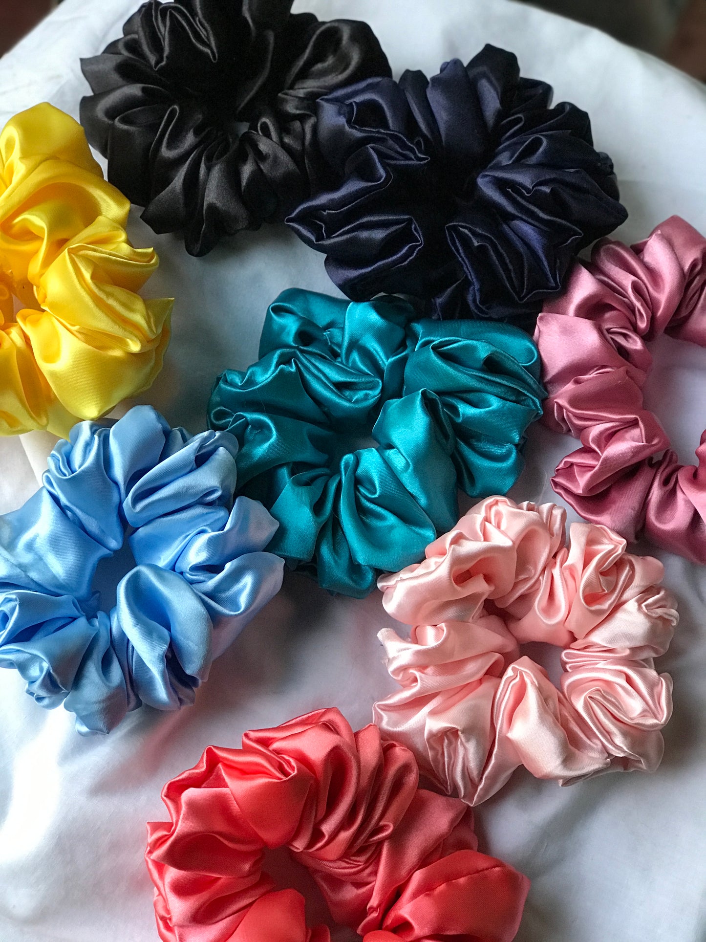 Satin Scrunchies