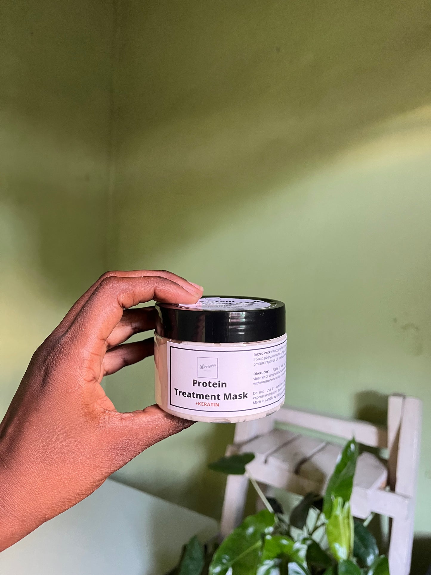 Protein Treatment Mask infused with Keratin